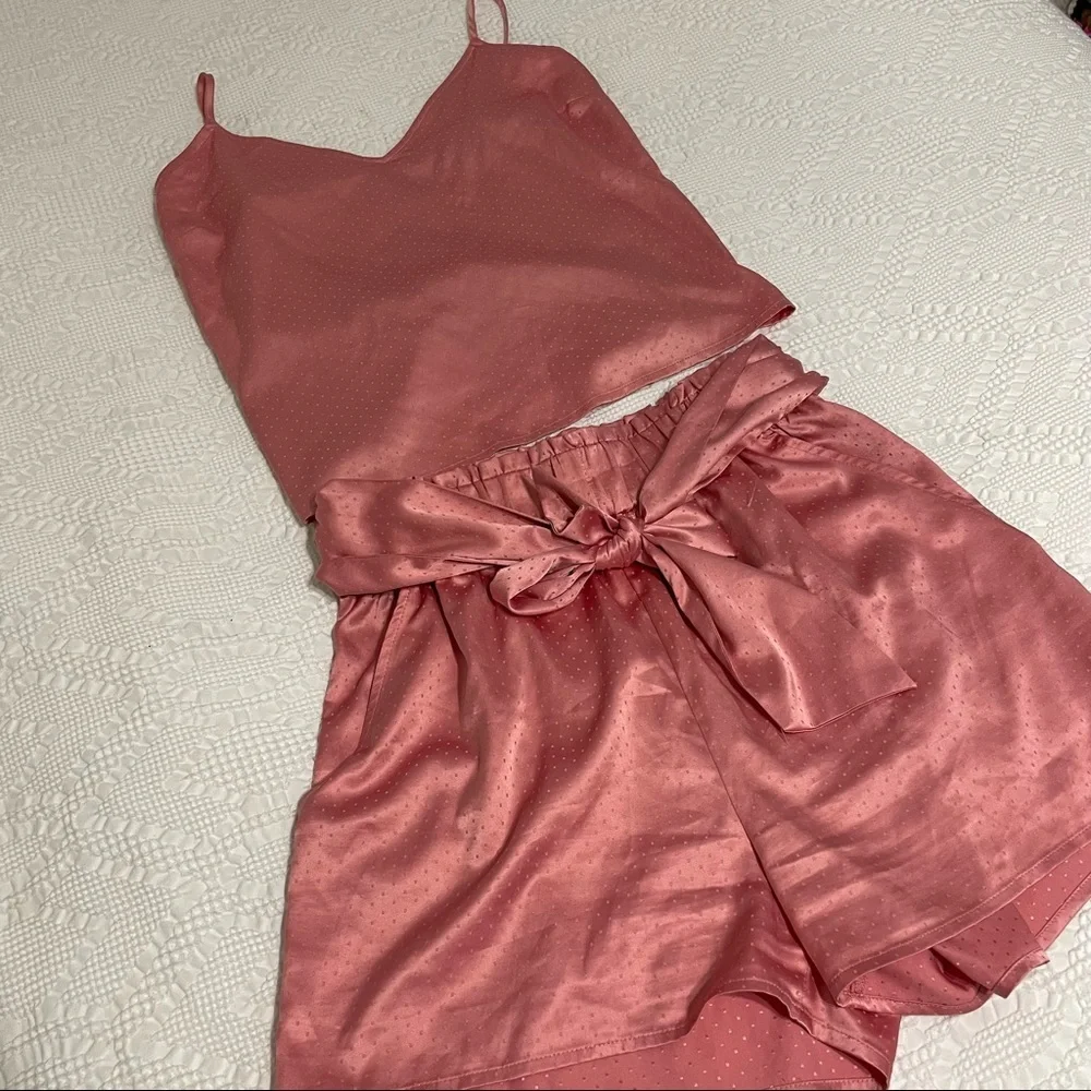 Something Navy 2 Piece Pijama Set​​ - Picture 2 of 7